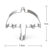 Sugar Candy Tools: Stainless Cutters, Choco Molds, Umbrella Cutter, 6 - pce Biscuit Kit for Fam & Party - V.I.P Digital Presence