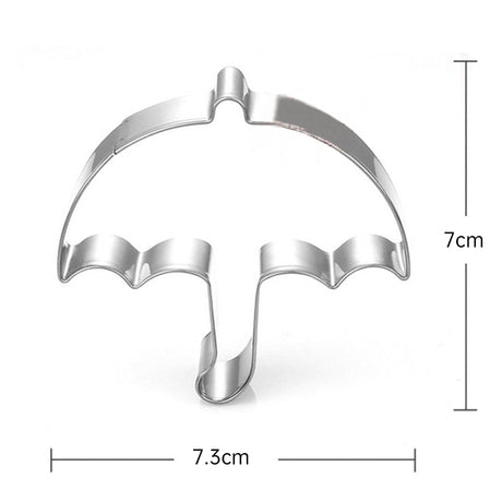 Sugar Candy Tools: Stainless Cutters, Choco Molds, Umbrella Cutter, 6 - pce Biscuit Kit for Fam & Party - V.I.P Digital Presence