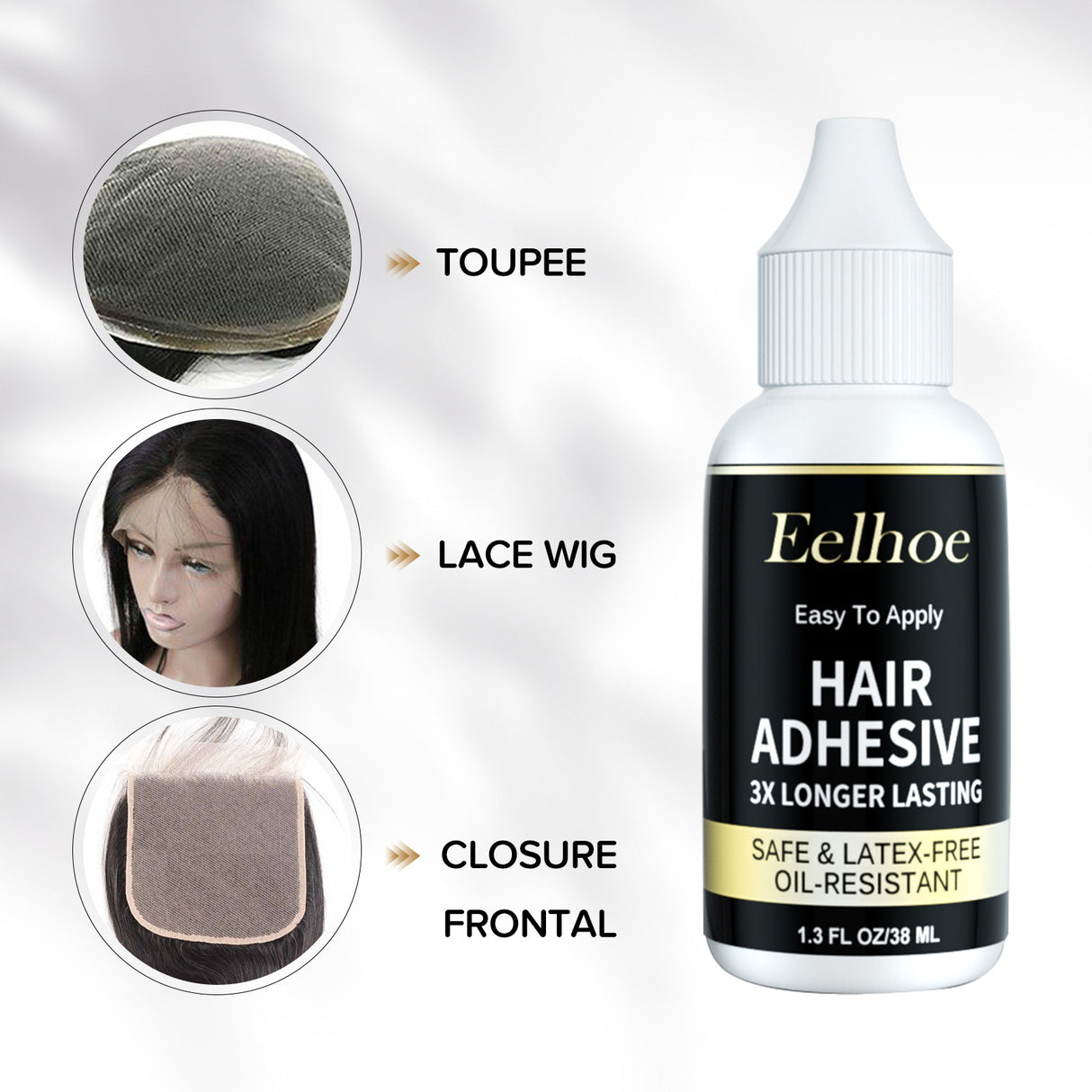 Wig Glue Remove, Skin Invisible Liquid Glue Weave Hair Repair Quickly Remove Hair Block Glue Wig Remove Glue - V.I.P Digital Presence