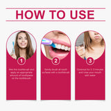 Baking Soda Toothpaste, Mint Fresh Teeth Cleaning Care Brightening Smile Teeth Cleaning Toothpaste - V.I.P Digital Presence
