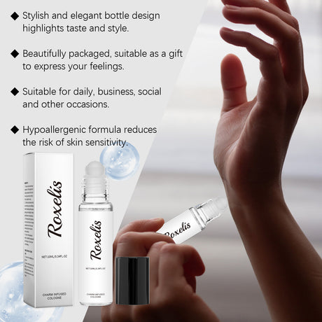 Cologne Roll-On Perfume Roll-On Perfume Fresh Charm Light Charm Fragrance Dating Portable Perfume - V.I.P Digital Presence