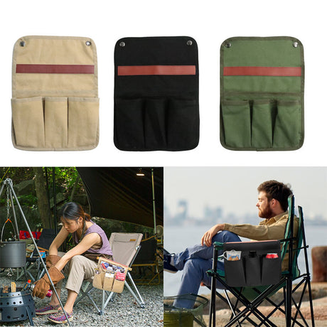 Outdoor chair armrest hanging bag Outdoor camping side multifunctional storage bag - V.I.P Digital Presence