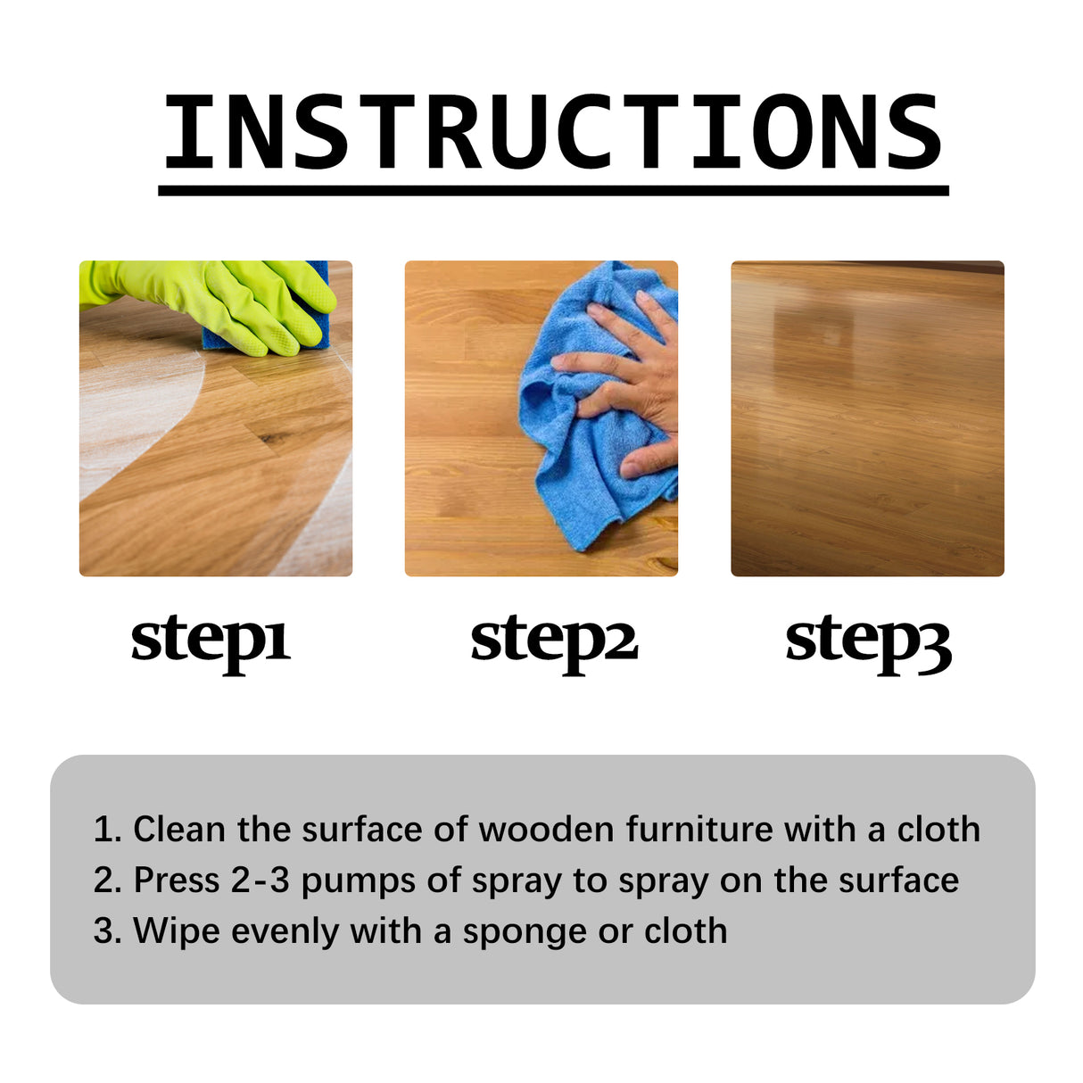 Beeswax Wood Polishing Spray, Furniture Floor Polishing Scratch Renovation Care Spray - V.I.P Digital Presence