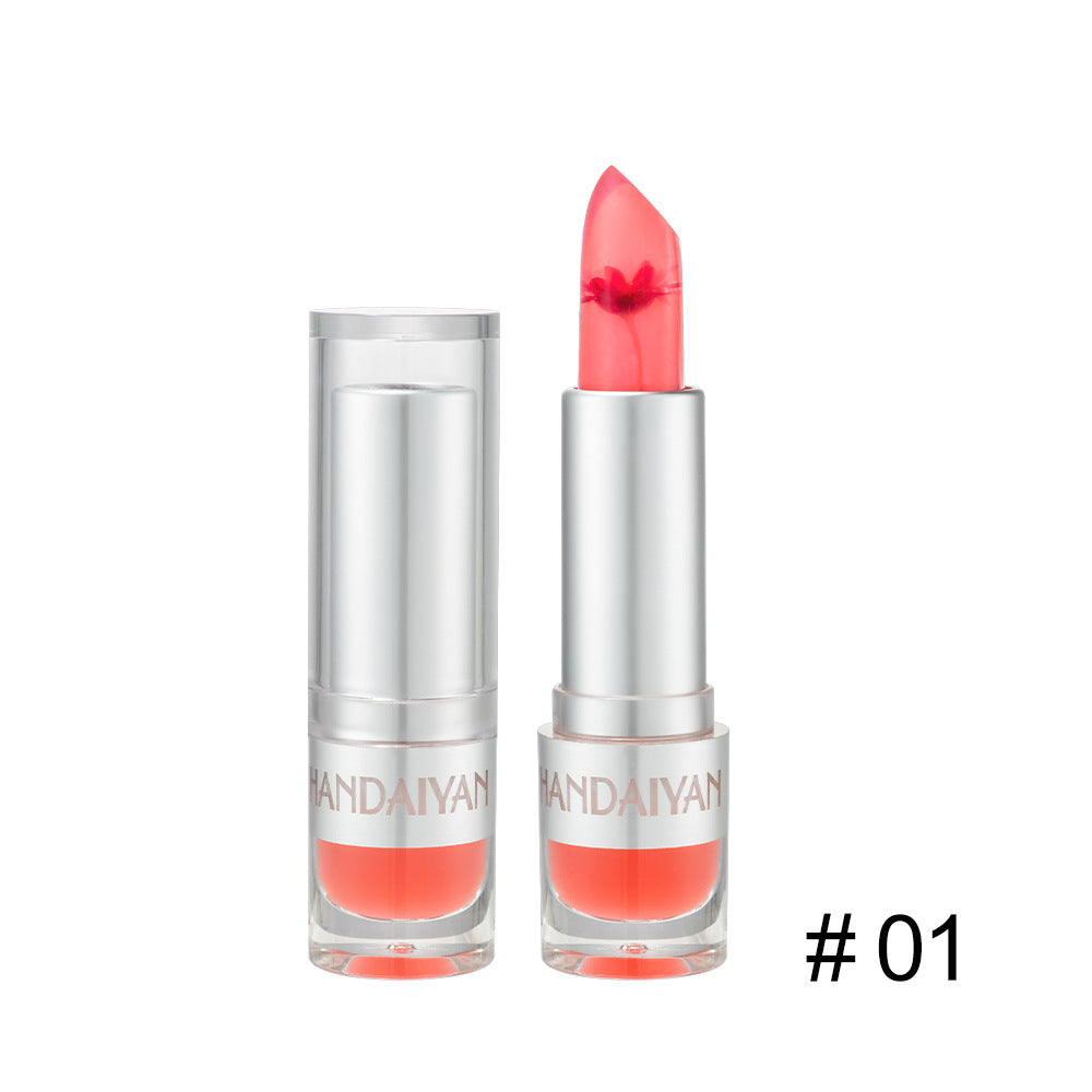 HANDAIYAN Warm Lipstick Flower Color Changing Moisturizing Lipstick Is Not Easy To Fade And Does Not Take Off Makeup - V.I.P Digital Presence