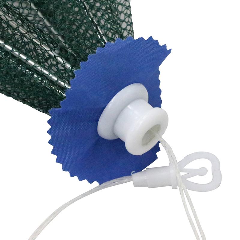 16 Holes Fish Trap Cast Net Cast Folding Fishing Net