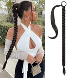 Fake Braid New Fashion Chemical Fiber Wig Female Long Braid Hair Extensions Hair Band Type Hair Extensions Braid Wig Ponytail - V.I.P Digital Presence