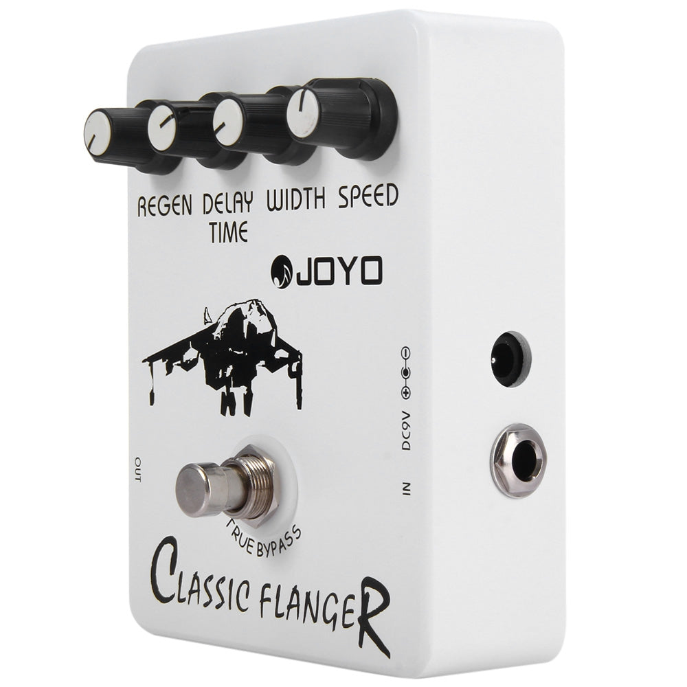 JOYO JF - 07 True Bypass Design Vintage Phase Guitar Effect Pedal with 4 Adjustable Knobs - V.I.P Digital Presence