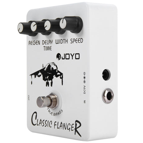 JOYO JF - 07 True Bypass Design Vintage Phase Guitar Effect Pedal with 4 Adjustable Knobs - V.I.P Digital Presence