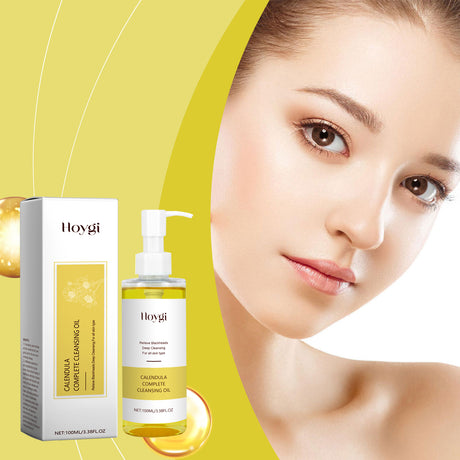 Calendula Cleansing Oil Refreshing And Gentle Cleansing Face Makeup Eye And Lip Makeup Remover Lotion - V.I.P Digital Presence