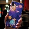 Eqvvol Cute 3D Emboss Cartoon Patterned Phone Case For iphone X 8 7 6 6S Plus Cases Soft Silicone Cover For iphone 5 5s SE Coque - V.I.P Digital Presence