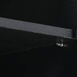 U-Can shoe cabinet with door, 11 layers with adjustable shelves, modern wooden shoe cabinet (PVC surface) - V.I.P Digital Presence