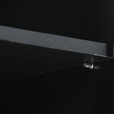 U-Can shoe cabinet with door, 11 layers with adjustable shelves, modern wooden shoe cabinet (PVC surface) - V.I.P Digital Presence