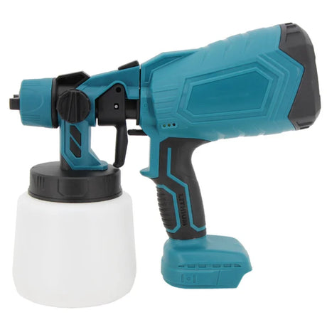 1000ML Electric Spray Gun High Power Cordless Paint Sprayer HVLP Auto Furniture Steel Coating Airbrush For Makita 21V Battery - V.I.P Digital Presence