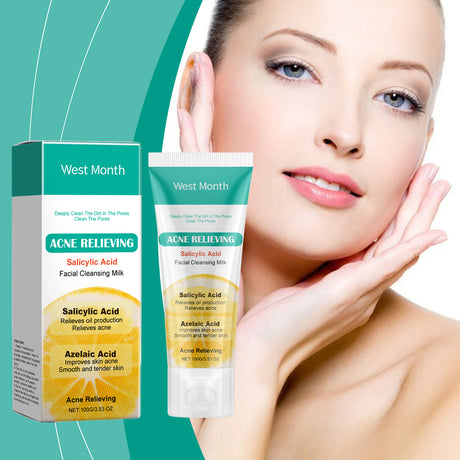 Salicylic Acid Anti-Acne Cleanser, Moisturizing Oil Control, Cleaning And Soothing Skin - V.I.P Digital Presence