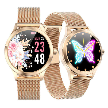 LW07 Women's Bluetooth Smart Band New Blood Pressure Heart Rate IP68 Blood Oxygen Physiological Reminder - V.I.P Digital Presence