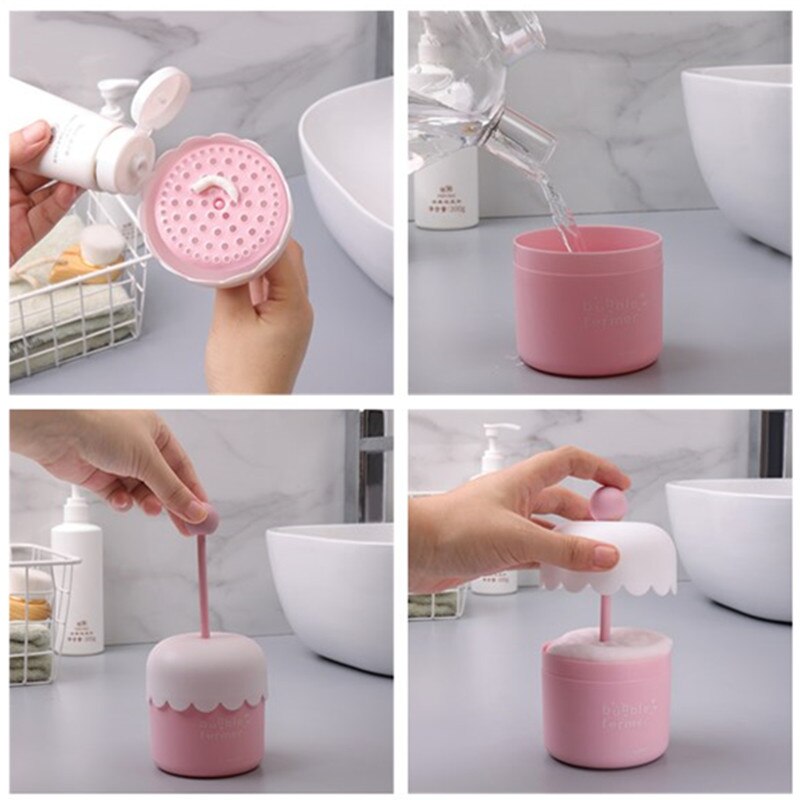 Portable Foam Maker Cup Bubble Foamer Maker Facial Cleanser Foam Cup Body Wash Bubble Maker Bubbler for Face Clean Tools - V.I.P Digital Presence