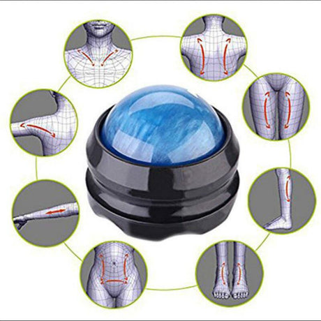 1 Pc Massage Roller Ball Massager Body Therapy Foot Hip Back Relaxer Stress Release - V.I.P Digital Presence