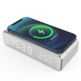 Wireless charging time display thermometer alarm clock wireless charging - V.I.P Digital Presence