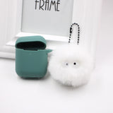 Spirited Away Dust Elf briquettes keychain pendant plush round student bag key pendant gift - V.I.P Digital Presence
