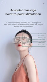 Eye Massager Air Pressure Vibration Eye Protector Bluetooth Eye Massage Relax Migraines Relief Improve Sleep - V.I.P Digital Presence