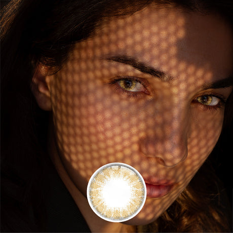 1Pcs FDA Certificate Eyes Beautiful Pupil Colorful Girl Cosplay Contact Lenses Brown - V.I.P Digital Presence