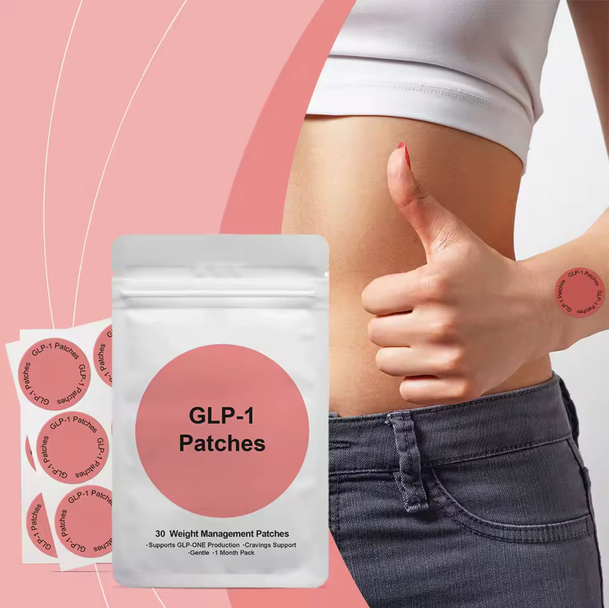 GLP-1 Patch Fat Patch Wellness Patches
