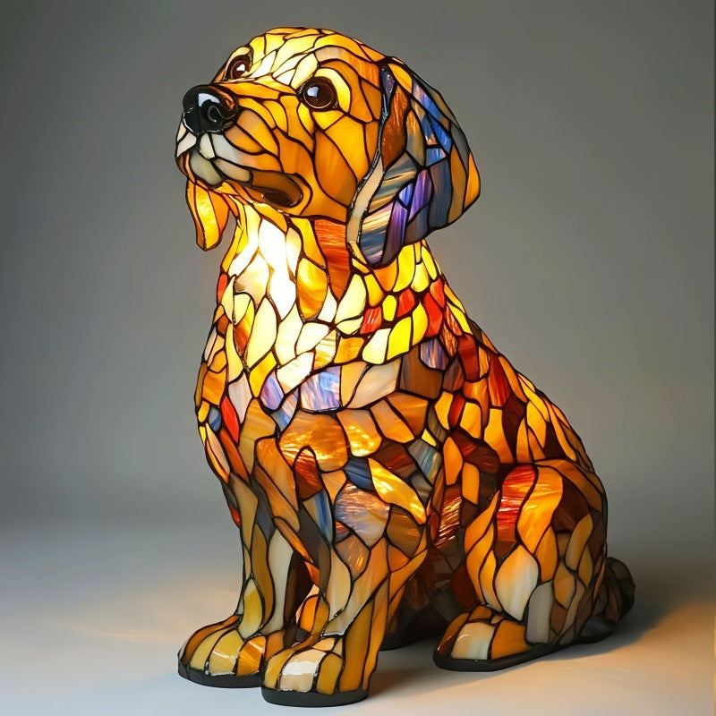 Animal resin LED night light, a cute bedside lamp for living rooms and bedrooms. - V.I.P Digital Presence