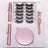 Eight Pairs Of Magnet False Eyelashes With Round Box Mirror Magnetic Iron-Absorbing Stone Eyelashes Magnetic Eyeliner Liquid Eyelashes - V.I.P Digital Presence