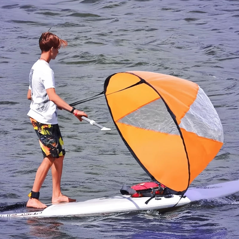 42-inch SUP/water sports accessories: sail, paddles, surf gear. - V.I.P Digital Presence