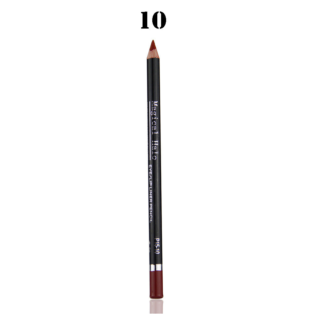 Makeup MH12 Color Mixed Waterproof Lip Liner Lip Nude Lip Pencil Lipstick Pen Set of 12 - V.I.P Digital Presence