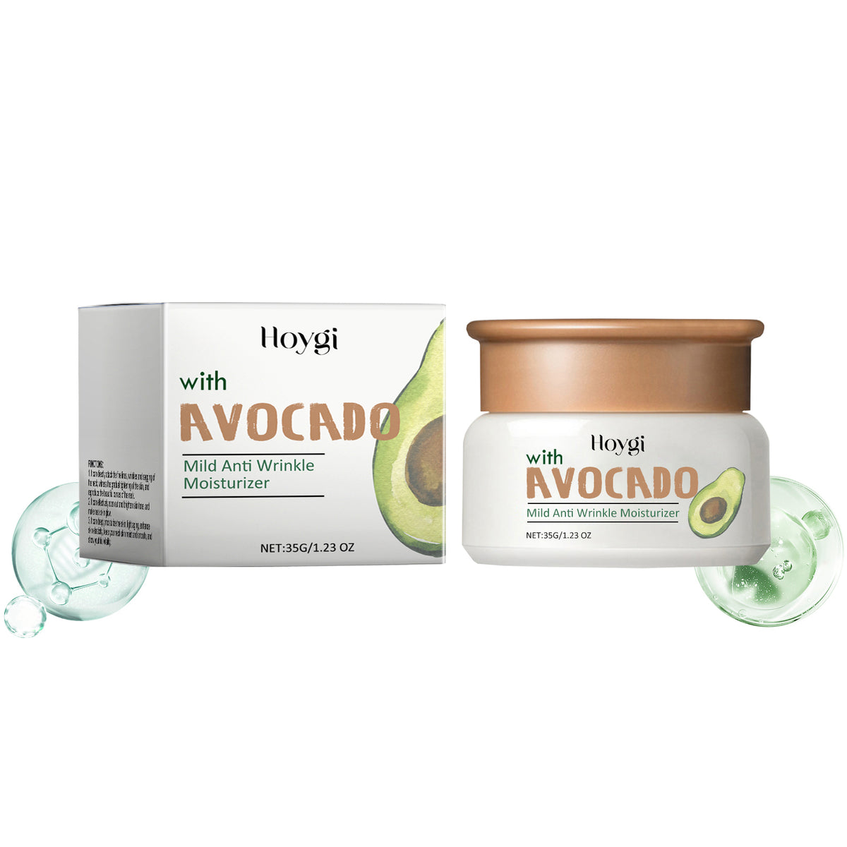 Avocado Moisturizing Cream Moisturizes, Firming And Improving Skin, Soft, Tender And Repairing Cream