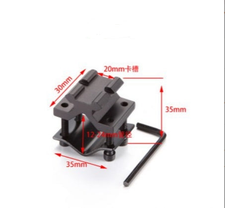 Single sided butterfly clamp pipe clamp universal clamp low seat K185k186 fixed clip clip 8 word clamp - V.I.P Digital Presence