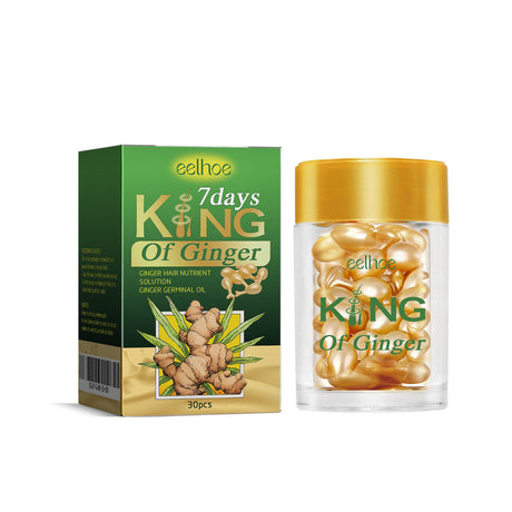King Of Ginger, Hair Root Nourishing And Thickening Hair Strong Anti-Scalp Massage Treatment Capsule - V.I.P Digital Presence