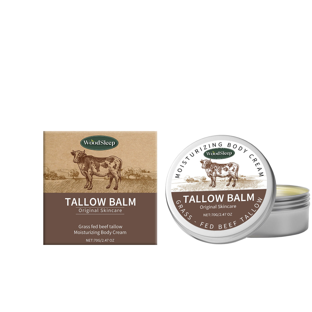 Tallow Moisturizing And Soothing Face Cream Butter Honey Moisturizing Cream Hydrating Cream Skin Lotion