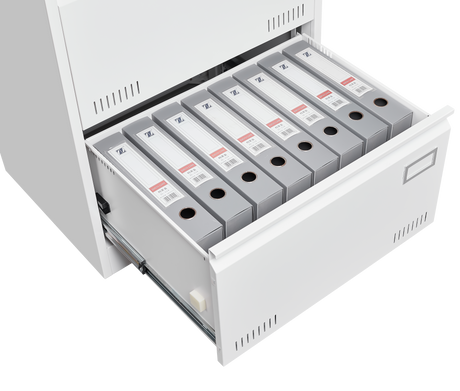 Filing Cabinet Lateral File Cabinet 3 Drawer White Filing Cabinets with Lock - V.I.P Digital Presence