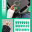 Nail Art Fake Nails Stiletto Tips Clear Press on Long False with Glue Coffin Stick Display Full Cover Artificial Designs Matte - V.I.P Digital Presence