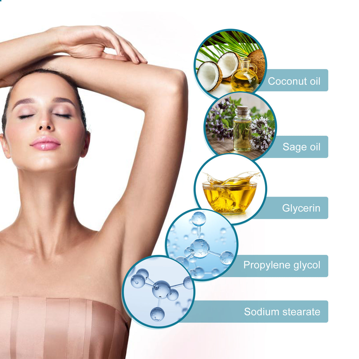 Coconut Oil Underarm Deodorant, Lighten Underarm Odor Refreshing And Fragrance Antiperspirant Cream - V.I.P Digital Presence