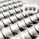 Non adhesive pure wild demon false eyelashes manga natural segmented novice simulation beginner self-adhesive eyelashes - V.I.P Digital Presence