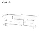 U-Can TV Stand for 75+ Inch TV Entertainment Center TV Media Console Table Modern TV Stand - V.I.P Digital Presence
