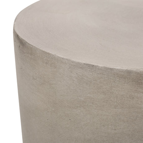 Light Concrete Side Table,Light Gray - V.I.P Digital Presence
