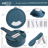 Vegetable Cutter Multifunctional Potato Shredder Household Scraping Radish Grater Slicer with Container Kitchen Gadgets - V.I.P Digital Presence