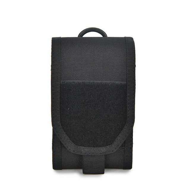 Tactical mobile phone waist bag, belt hanging bag, 6-inch waterproof mobile phone bag, multifunctional tactical accessory bag - V.I.P Digital Presence