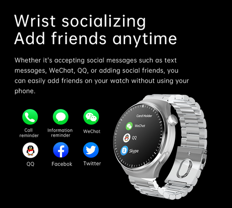 GS Watch4 Pro Smart Bracelet - V.I.P Digital Presence