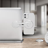 Soporte de cámara para iPhone con extensión para Mac, soporte invisible para coche Tesla, soporte magnético para teléfono con succión 