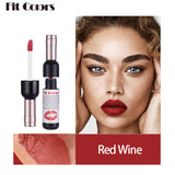 Fit Colors Red Wine Bottle Non-Stick Cup Matte Lip Gloss Matte Velvet Is Not Easy To Fade Lip Gloss Liquid Lipstick - V.I.P Digital Presence
