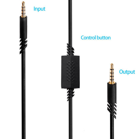 Suitable for Logitech ASTRO A10 A40 gaming headphones Ps4 connection cable headphone audio cable - V.I.P Digital Presence