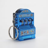 Mini fruit machine keychain pendant spinning machine game slot machine slot machine small toy lucky draw decoration - V.I.P Digital Presence