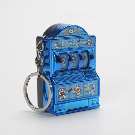 Mini fruit machine keychain pendant spinning machine game slot machine slot machine small toy lucky draw decoration - V.I.P Digital Presence