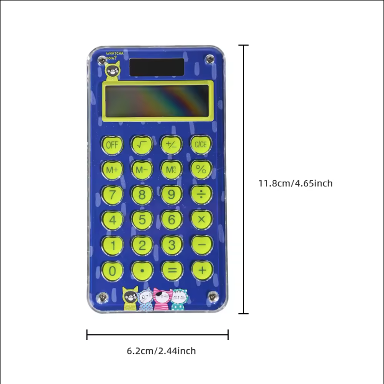 Portable Cute Calculator for 8 Children and Students, Maze Game Calculator - V.I.P Digital Presence