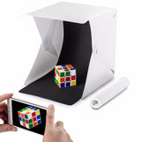 Mini caja de luz fotográfica portátil y plegable 
